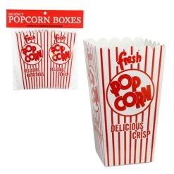 Regency - Popcorn Boxes 6pce