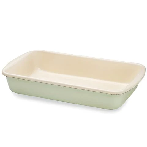 Riess - Classic Baking Dish Rectangular Pastel Green 38x22cm 3 Riess - Classic Baking Dish Rectangular Pastel Green 38x22cm
