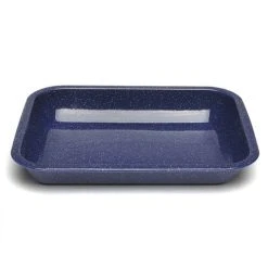 Falcon - Enamel Bake Pan Speckled Blue