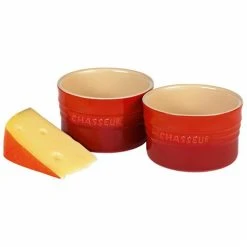 Chasseur - La Cuisson Ramekin Red Set 2pce