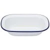 Falcon - Enamel Pie Dish White & Blue 24cm -Mason Cash Shop 467105 Large