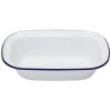 Falcon - Enamel Pie Dish White & Blue 28cm 1 Falcon - Enamel Pie Dish White & Blue 28cm -Mason Cash Shop 467106 Large