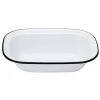 Falcon - Enamel Pie Dish White & Black 32cm -Mason Cash Shop 484098 Large