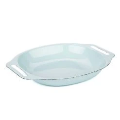 Falcon - Enamel Gratin Dish Pastel Blue