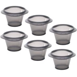 Lekue - Coulant Moulds Black Translucent 6pce