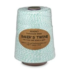 Regency - Bakers Twine Cone Green & White