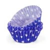 Regency - Polka Dot Mini Baking Cups Cobalt Blue & White 40p -Mason Cash Shop 490101 Large
