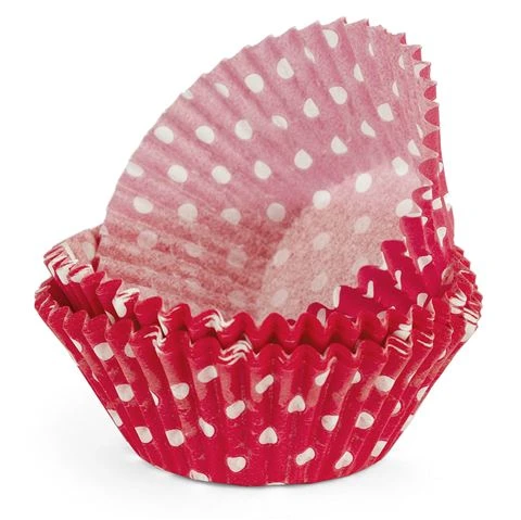 Regency - Polka Dot Baking Cups Red 40pce 3 Regency - Polka Dot Baking Cups Red 40pce