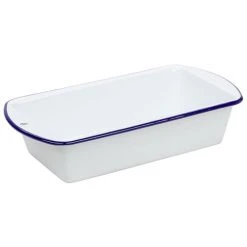 Falcon - Loaf Pan Blue And White 28cm