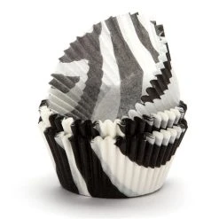 Regency - Baking Cups Zebra Print 40pce