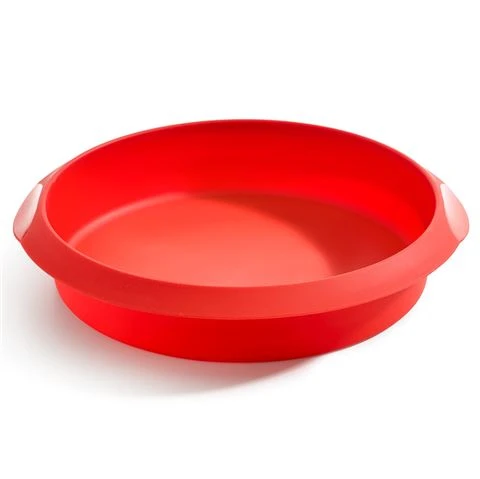 Lekue - Classic Round Cake Mould Red 24cm 3 Lekue - Classic Round Cake Mould Red 24cm