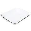 Falcon - Enamel Bake Pan White & Black -Mason Cash Shop 545762 Large