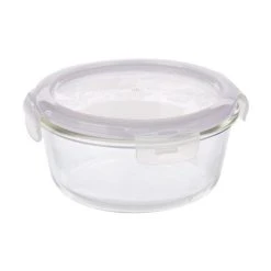 Lock & Lock - Oven Glass Round Container 950ml