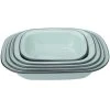 Falcon - Enamel Pie Dish Pastel Blue & Grey Set 5pce 2 Falcon - Enamel Pie Dish Pastel Blue & Grey Set 5pce -Mason Cash Shop 561211 Large