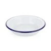 Falcon - Enamel Pie Dish White & Blue 14cm 1 Falcon - Enamel Pie Dish White & Blue 14cm -Mason Cash Shop 561593 Large