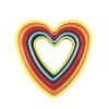 Avanti - Heart Cookie Cutter Set 5pce -Mason Cash Shop 562076 Large