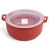 Appolia - Round Dish W/Airtight Lid Poppy Red 25cm
