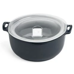 Appolia - Round Dish W/Airtight Lid Slate Blue 25cm