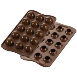 Silikomart - Tartufino Silicone Mould Brown