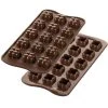 Silikomart - Choco Game Silicone Mould Brown