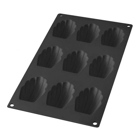 Lekue - Gourmet Madeleines Mould Black 9 Cup 3 Lekue - Gourmet Madeleines Mould Black 9 Cup