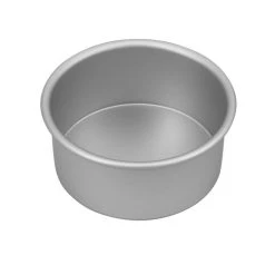 Bakemaster - Silver Anodised Round Cake Pan 15cm
