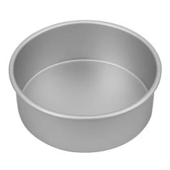 Bakemaster - Silver Anodised Round Cake Pan 20cm