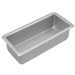 Bakemaster - Silver Anodised Loaf Pan 25x10x7.5cm