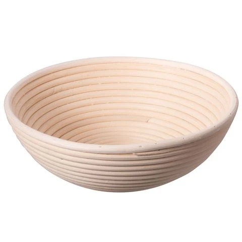 Bakemaster - Round Loaf Proving Basket 25cm 3 Bakemaster - Round Loaf Proving Basket 25cm