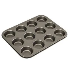 Bakemaster - 12 Cup Muffin Pan