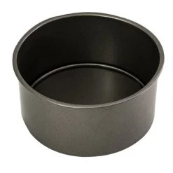 Bakemaster - Loose Base Round Deep Cake Pan 18cm