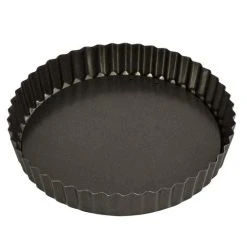 Bakemaster - Loose Base Round Flan/Quiche Pan 20cm