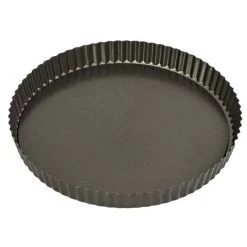 Bakemaster - Loose Base Round Flan/Quiche Pan 30cm