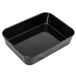 Bakemaster - Professional Vitreous Enamel Roasting Pan 36cm