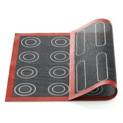 Silikomart - Eclair & Choux Silicone Air Mat Black