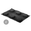 Silikomart - Air Plus 14 Silicone Mould N.6 Round Black 1 Silikomart - Air Plus 14 Silicone Mould N.6 Round Black -Mason Cash Shop 591086 Large