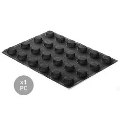 Silikomart - Air Plus 15 Silicone Mould N.24 Round Black