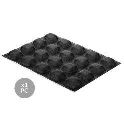 Silikomart - Air Plus 17 Silicone Mould N.20 Square Black