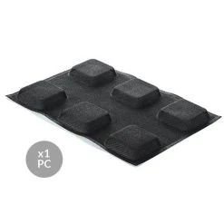 Silikomart - Air Plus 19 Silicone Mould N.20 Square Black