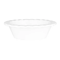 Wilkie Bros Wilkie Brothers - Fluted Pie Dish Super White 12.5cm