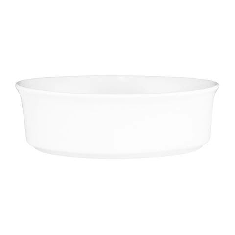 Wilkie Bros Wilkie Brothers - Oval Pie Dish Super White 18cm 3 Wilkie Bros Wilkie Brothers - Oval Pie Dish Super White 18cm