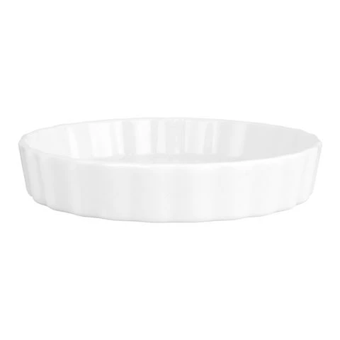Wilkie Bros Wilkie Brothers - Quiche Dish Super White 12.5cm 3 Wilkie Bros Wilkie Brothers - Quiche Dish Super White 12.5cm