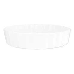 Wilkie Bros Wilkie Brothers - Deep Quiche Dish Super White 25cm