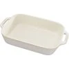 Staub - Gratin Dish Ivory 27x20cm