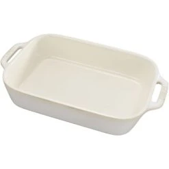 Staub - Gratin Dish Ivory 27x20cm