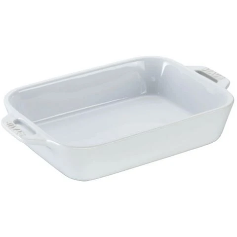 Staub - Gratin Dish White 27x20cm 3 Staub - Gratin Dish White 27x20cm