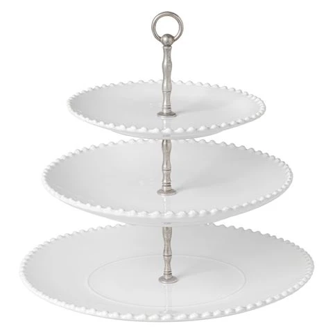 Costa Nova - Pearl White Centerpiece 3 Costa Nova - Pearl White Centerpiece