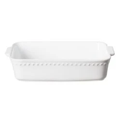 Costa Nova - Pearl White Rectangular Baker Medium 33cm