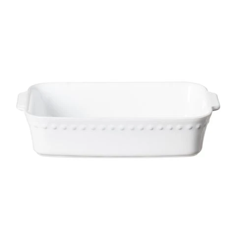 Costa Nova - Pearl White Rectangular Baker Small 27cm 3 Costa Nova - Pearl White Rectangular Baker Small 27cm