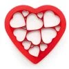 Lekue - Cookie Puzzle Hearts -Mason Cash Shop 595650 Large